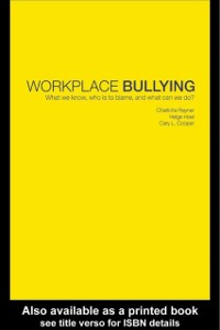 Cover Workplace Bullying