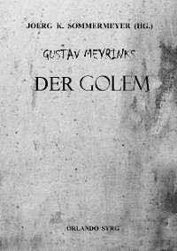 Cover Gustav Meyrinks Der Golem