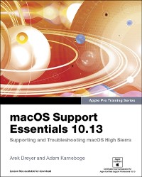 Cover macOS Support Essentials 10.13 - Apple Pro Training Series