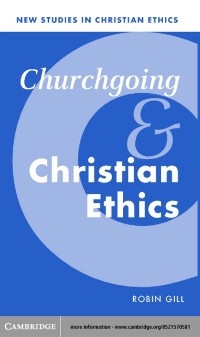Cover Churchgoing and Christian Ethics