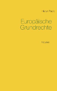 Cover Europäische Grundrechte