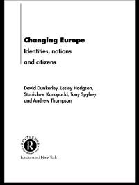 Cover Changing Europe