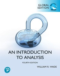 Cover Introduction to Analysis, Global Edition (Classic Version)