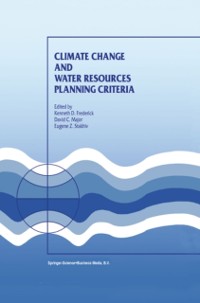 Cover Climate Change and Water Resources Planning Criteria