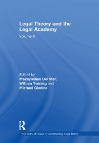 Cover Legal Theory and the Legal Academy