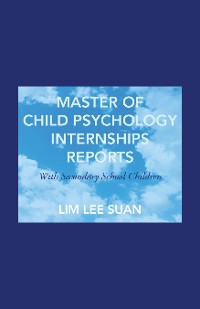 Cover Master of Child Psychology Internships Reports