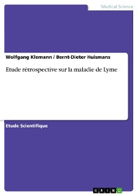Cover Etude rétrospective sur la maladie de Lyme