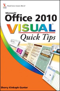 Cover Office 2010 Visual Quick Tips