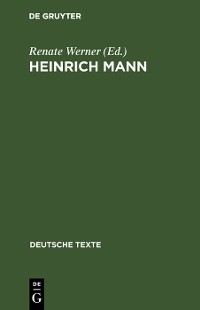 Cover Heinrich Mann