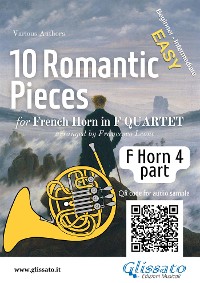 Cover French Horn 4 part of "10 Romantic Pieces" for Horn Quartet
