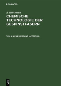 Cover Die Ausrüstung (Appretur)