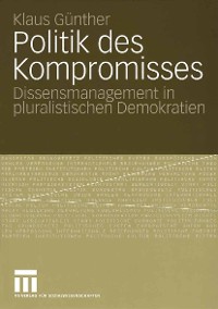 Cover Politik des Kompromisses