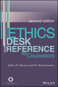 Cover Ethics Desk Reference for Counselors