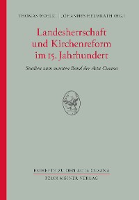 Cover Landesherrschaft und Kirchenreform im 15. Jahrhundert
