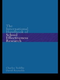 Cover The International Handbook of School Effectiveness Research