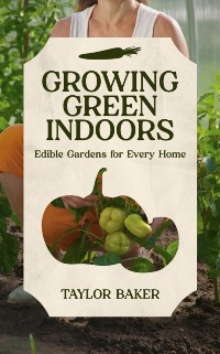 Cover Growing Green Indoors, Edible Gardens for Every Home