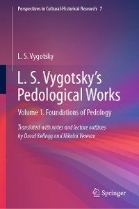 Cover L. S. Vygotsky's Pedological Works