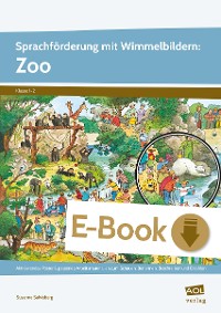 Cover Sprachförderung mit Wimmelbildern: Zoo