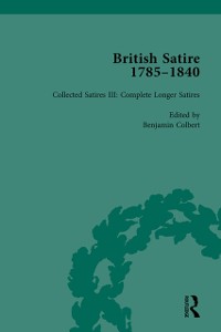 Cover British Satire, 1785-1840, Volume 3