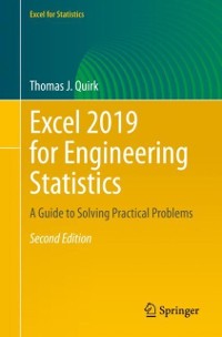Cover Excel 2019 for Engineering Statistics