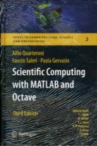 Cover Scientific Computing with MATLAB and Octave