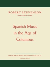 Cover Spanish Music in the Age of Columbus