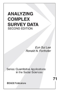 Cover Analyzing Complex Survey Data
