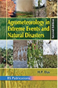 Cover Agrometeorology in Extreme Events and Natural Disasters
