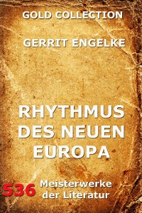 Cover Rhythmus des neuen Europa