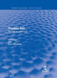 Cover Toynbee Hall (Routledge Revivals)