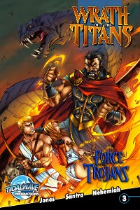 Cover Wrath of the Titans: Force of the Trojans #3