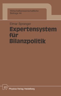 Cover Expertensystem für Bilanzpolitik