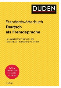 Cover Duden – Deutsch als Fremdsprache – Standardwörterbuch