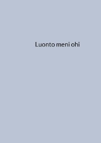 Cover Luonto meni ohi