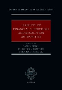 Cover Liability of Financial Supervisors and Resolution Authorities