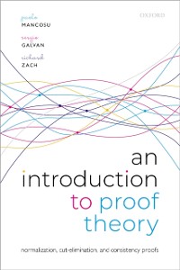 Cover Introduction to Proof Theory