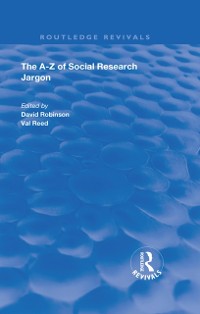 Cover The A–Z of Social Research Jargon