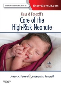 Cover Klaus and Fanaroff's Care of the High-Risk Neonate E-Book