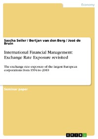 Cover International Financial Management: Exchange Rate Exposure revisited