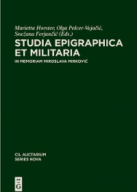 Cover Studia epigraphica et militaria