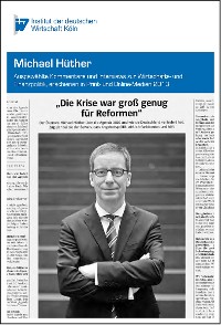 Cover "Die Krise war groß genug für Reformen"