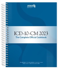 Cover ICD-10-CM 2023 The Complete Official Codebook