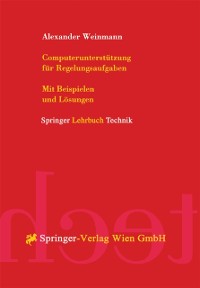 Cover Computerunterstützung für Regelungsaufgaben