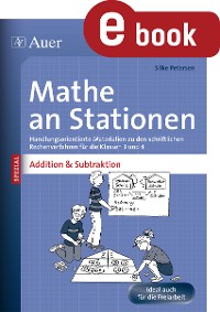 Cover Mathe an Stationen Addition & Subtraktion 3-4