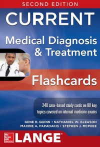 Cover CURRENT Medical Diagnosis and Treatment Flashcards, 2E