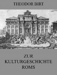 Cover Zur Kulturgeschichte Roms