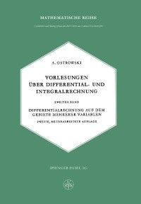 Cover Vorlesungen über Differential- und Integralrechnung