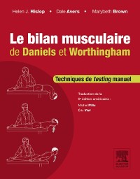 Cover Le bilan musculaire de Daniels et Worthingham