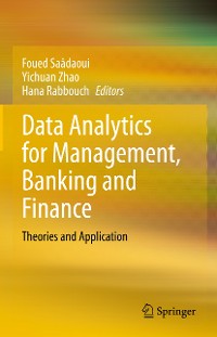 Cover Data Analytics for Management, Banking and Finance