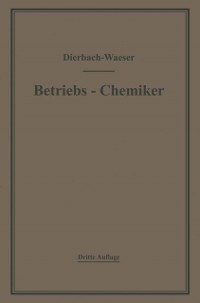 Cover Der Betriebs-Chemiker